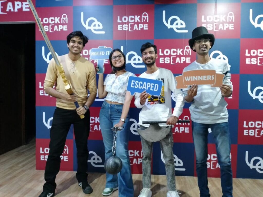Hangout with Friends in Hyderabad LockNEscape
